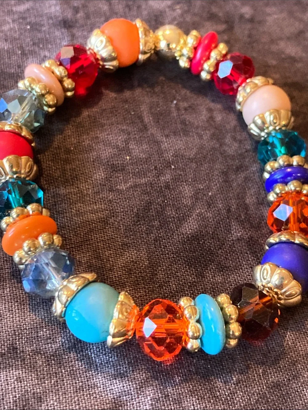 N/A multicolor beaded